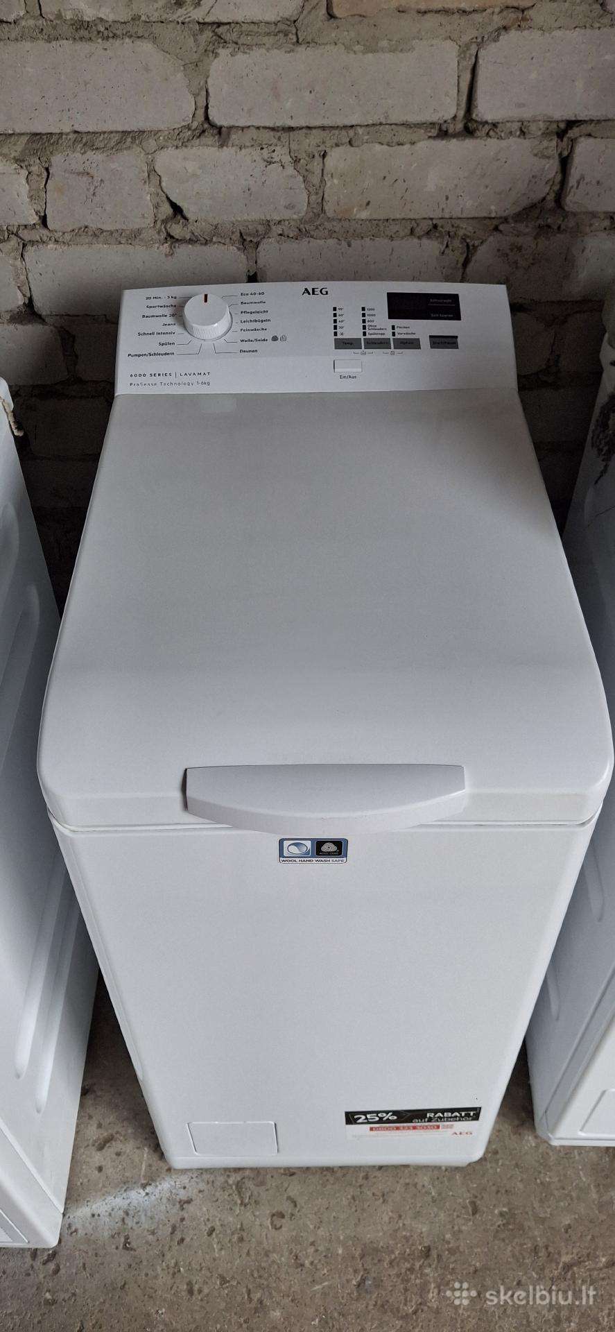 Skalbimo mašina "Aeg" L6tbk40268 A+++
