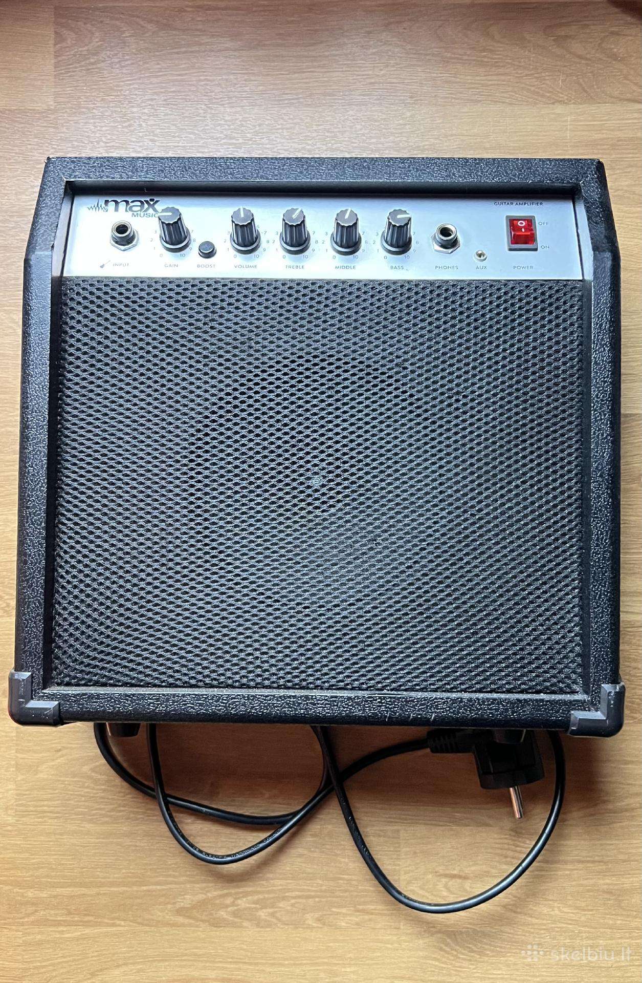Mini gitaros akimbo stiprintuvas „Max Music“