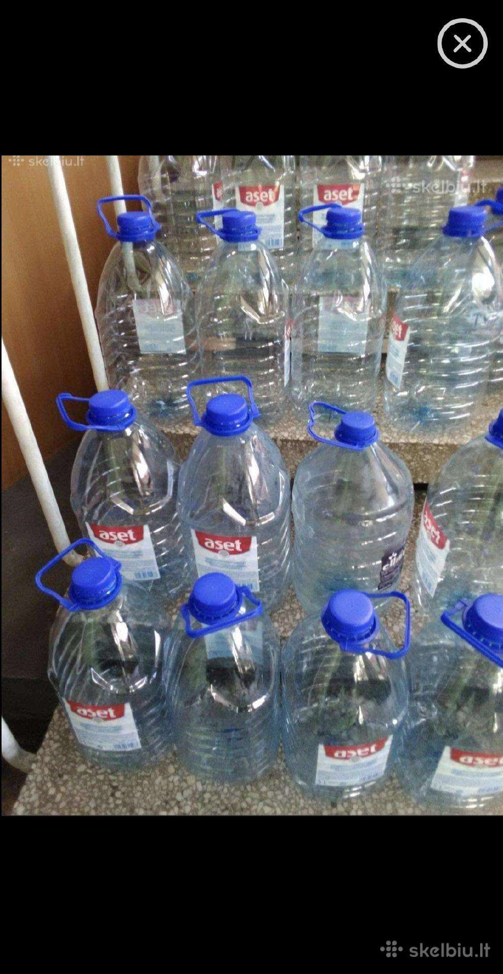 Plastikiniai 5l buteliai