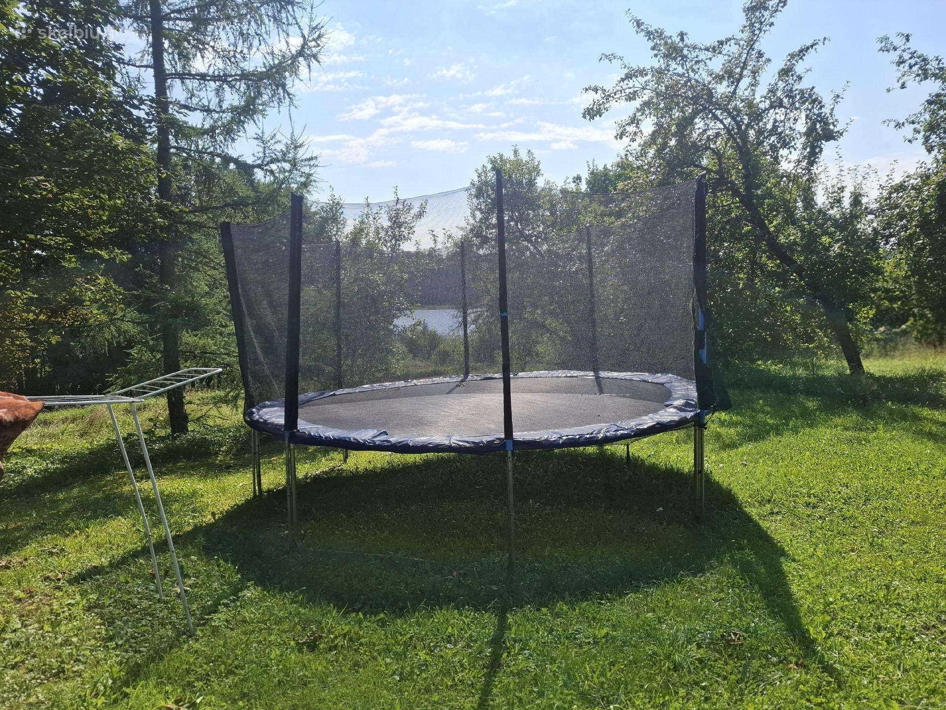 Batutas Beck 420 cm su apsaugos tinklu