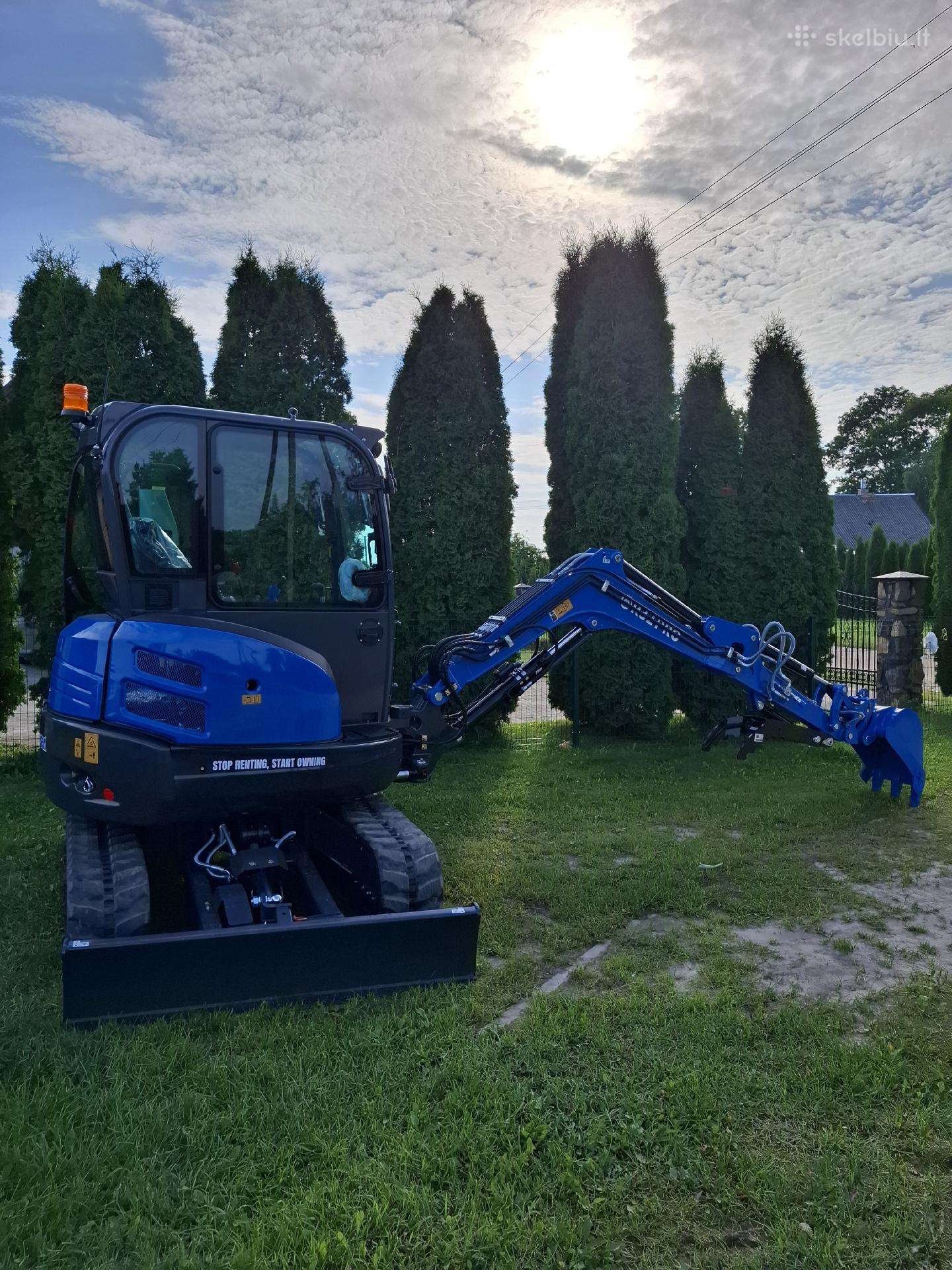 Rippa R32 Pro mini ekskavatorius