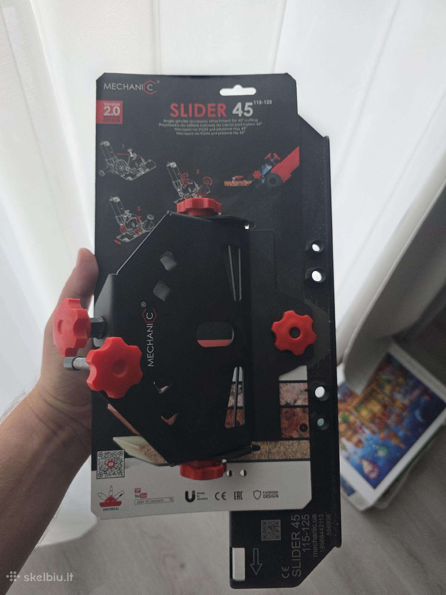 Plytelių pjovimas 45 kampu