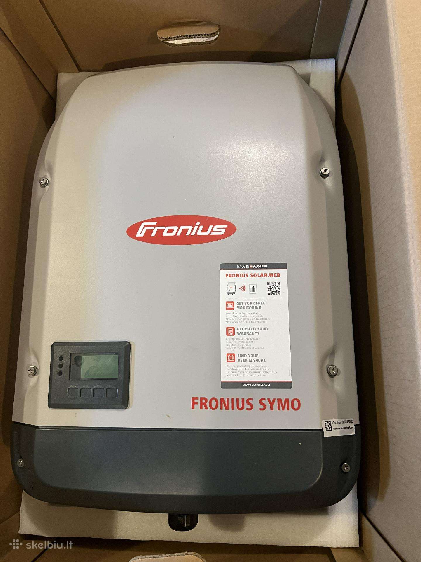 Fronius Symo 4,5-3-s inverteris