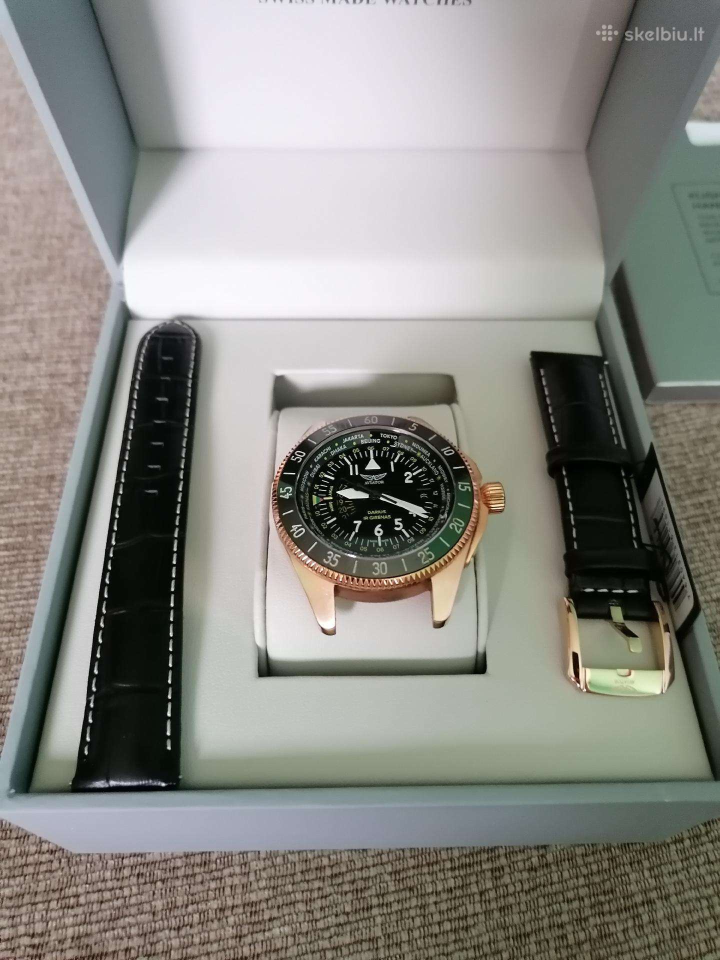 Aviator Lituanica Limited Edition Gmt 2 apyrankės