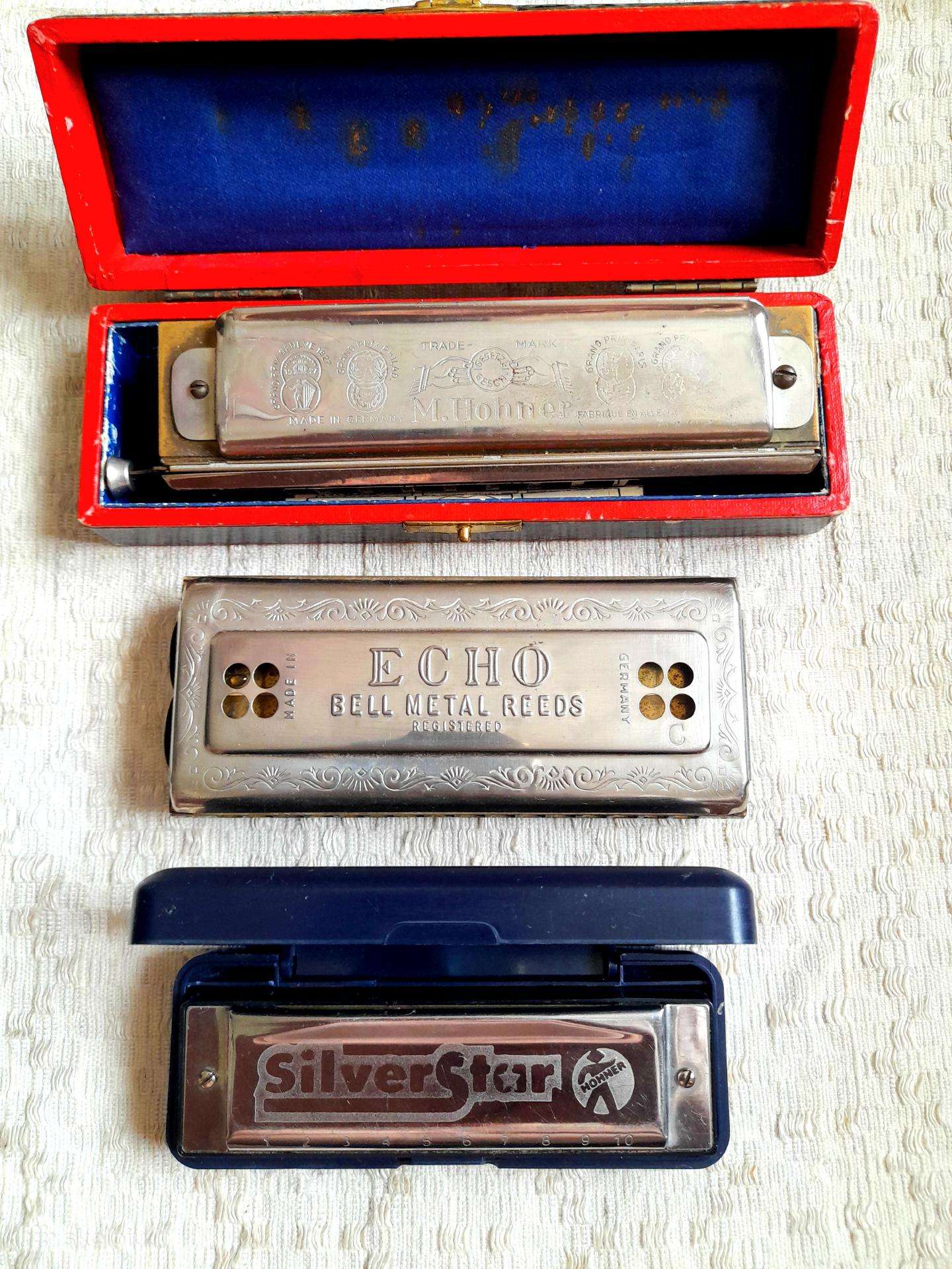 Lūpinės armonikėlės "Hohner"