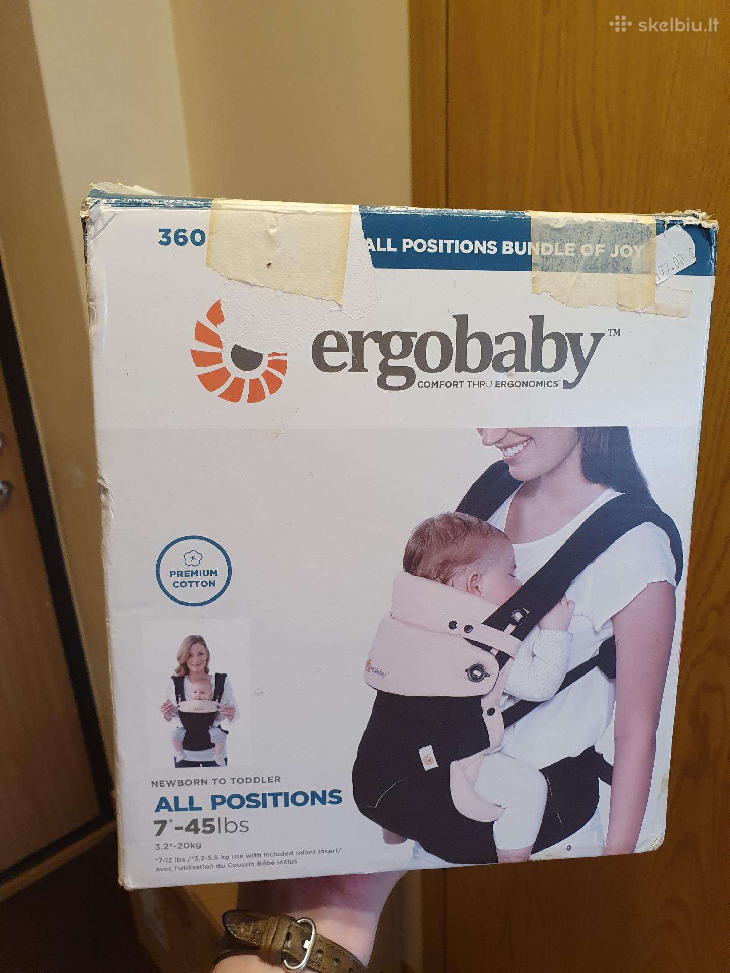 Ergobaby 360 nešioklė