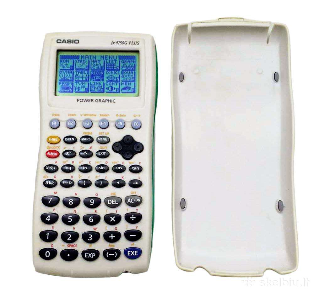 Mokslinis skaičiuotuvas Casio Fx-9750g Plus