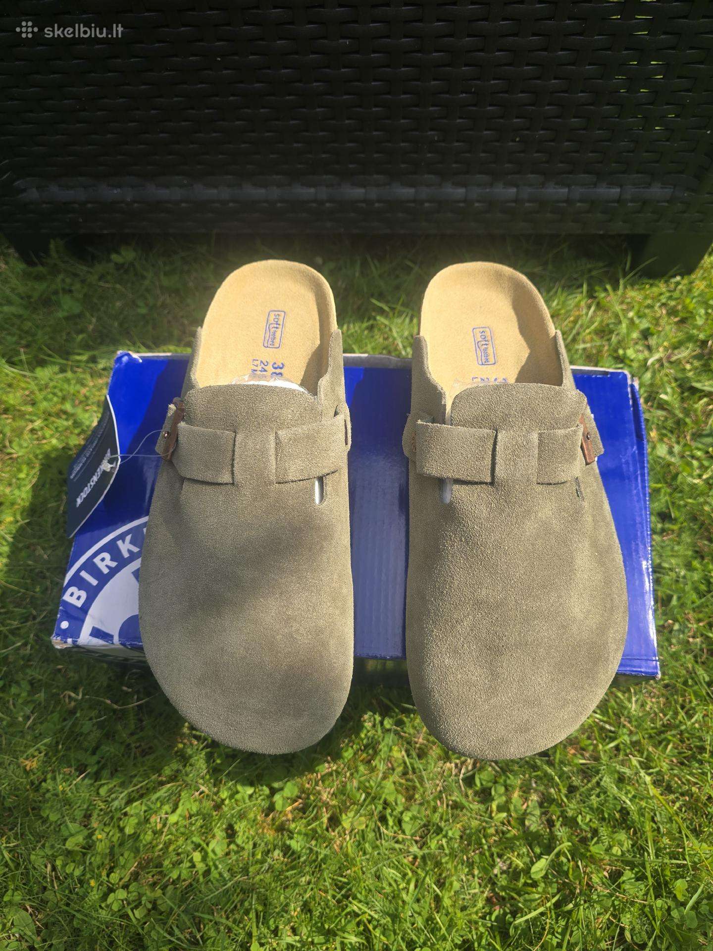 Naujos Birkenstock Boston Basutės