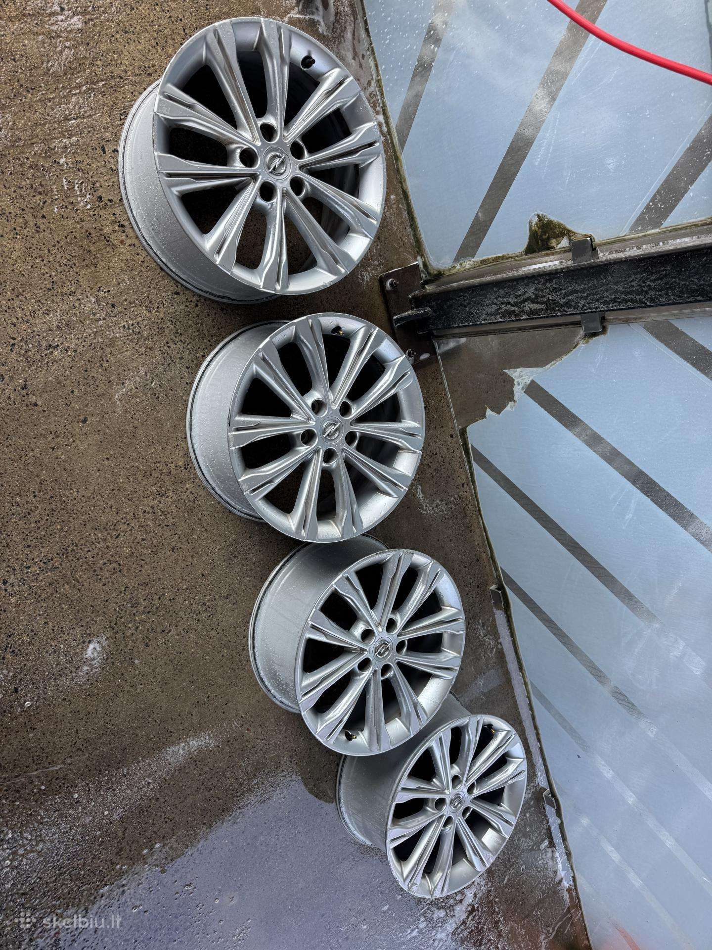 Parduodami orginalus opel ratlankiai su slegio dav