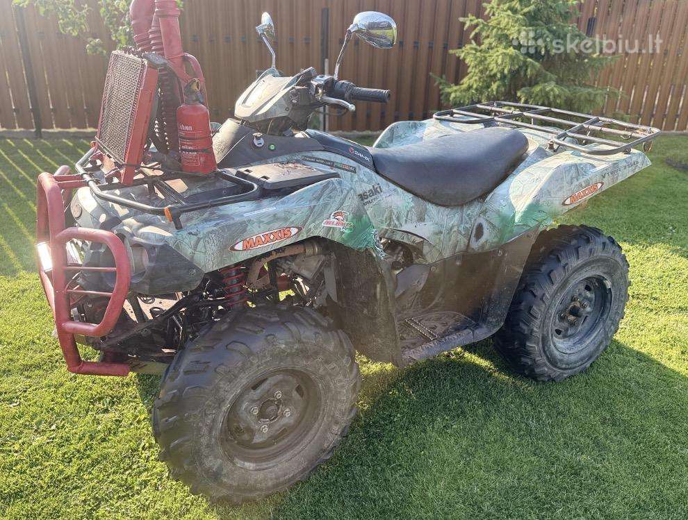 Kawasaki Brute Force 750cc, квадроциклы