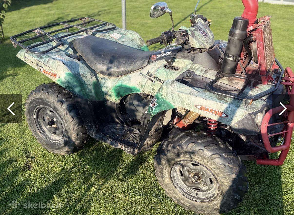 Kawasaki Brute Force 750cc, квадроциклы