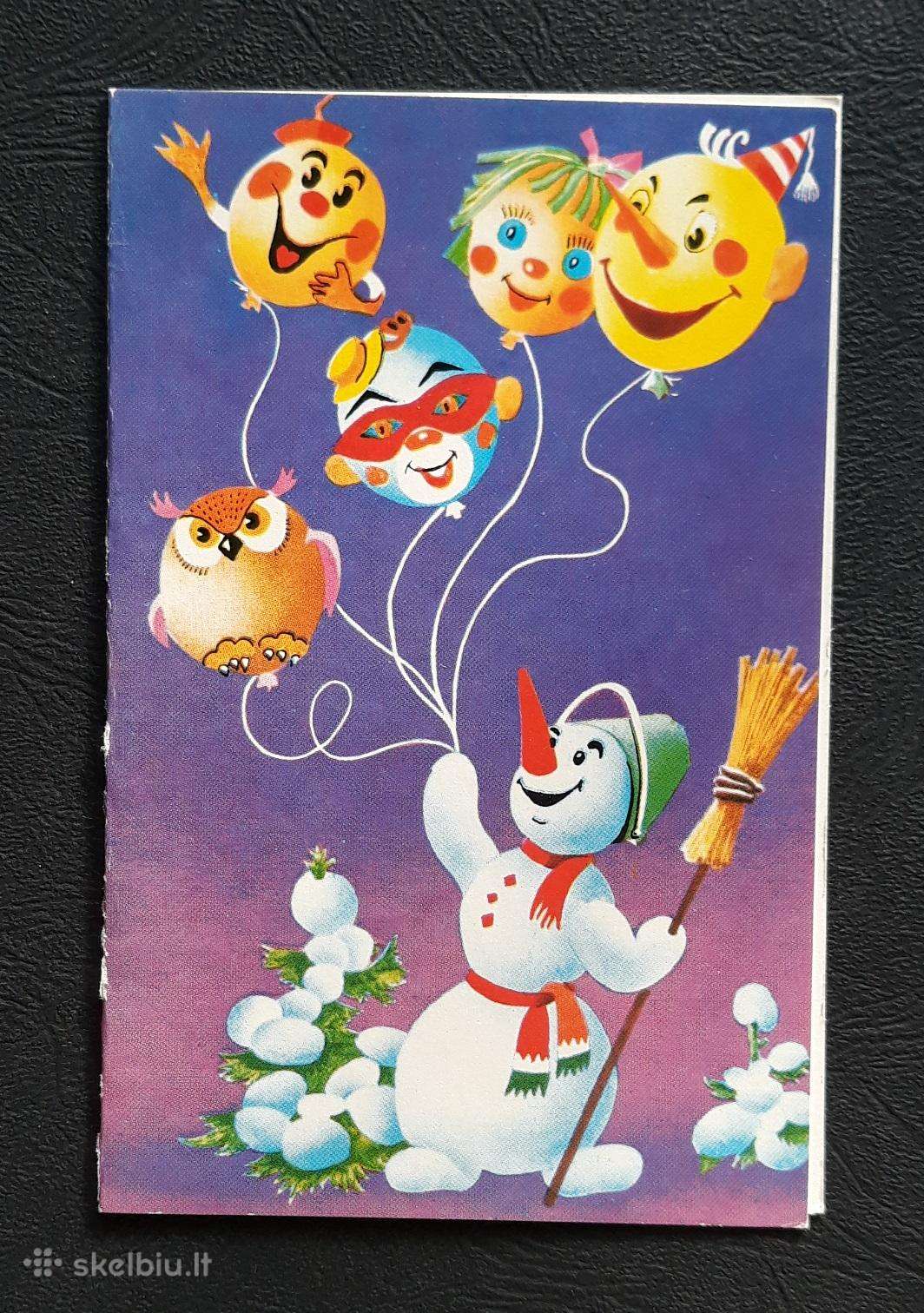 Naujametinė Ukraina 1986 014-2 švari