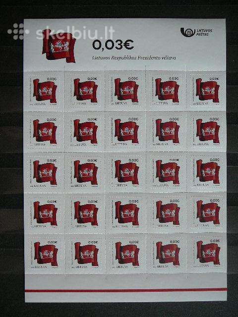 Lietuva 2019 Veliavos (0.03) Mnh lit1300p