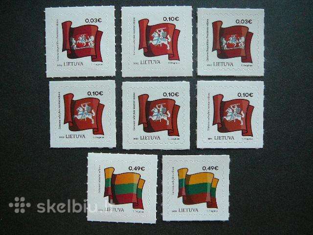 Lietuva 2019 - 2026 Veliavos Mnh lit1300kp