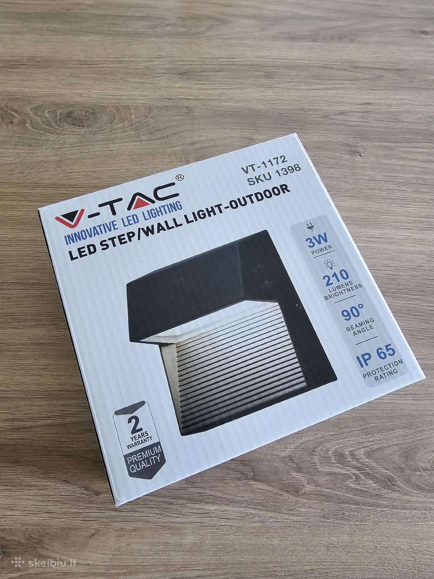 Nauji LED lauko šviestuvai (3w, 3000k) 11vnt