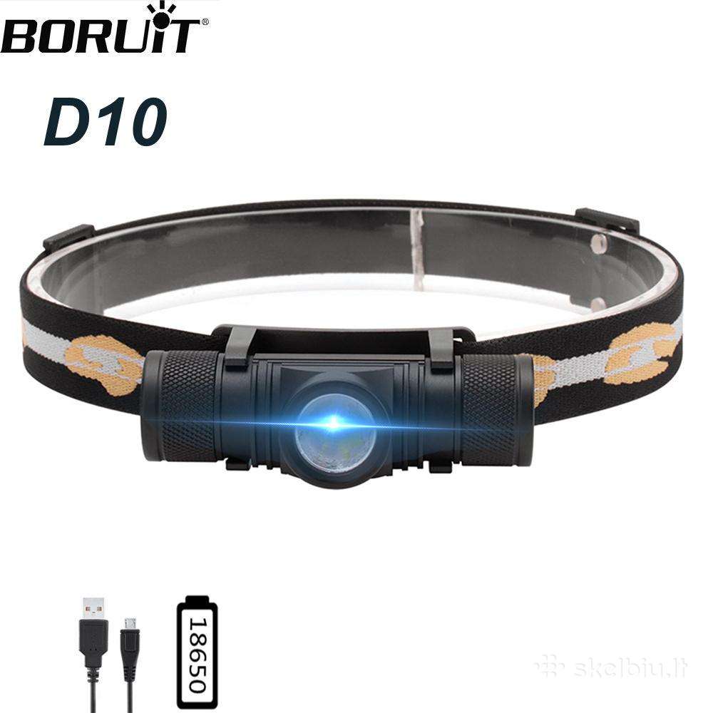 Boruit D10 LED galvos prožektorius