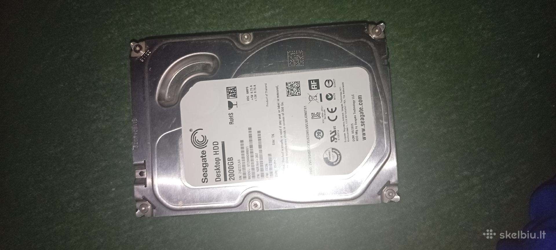 2 terabyte HDD