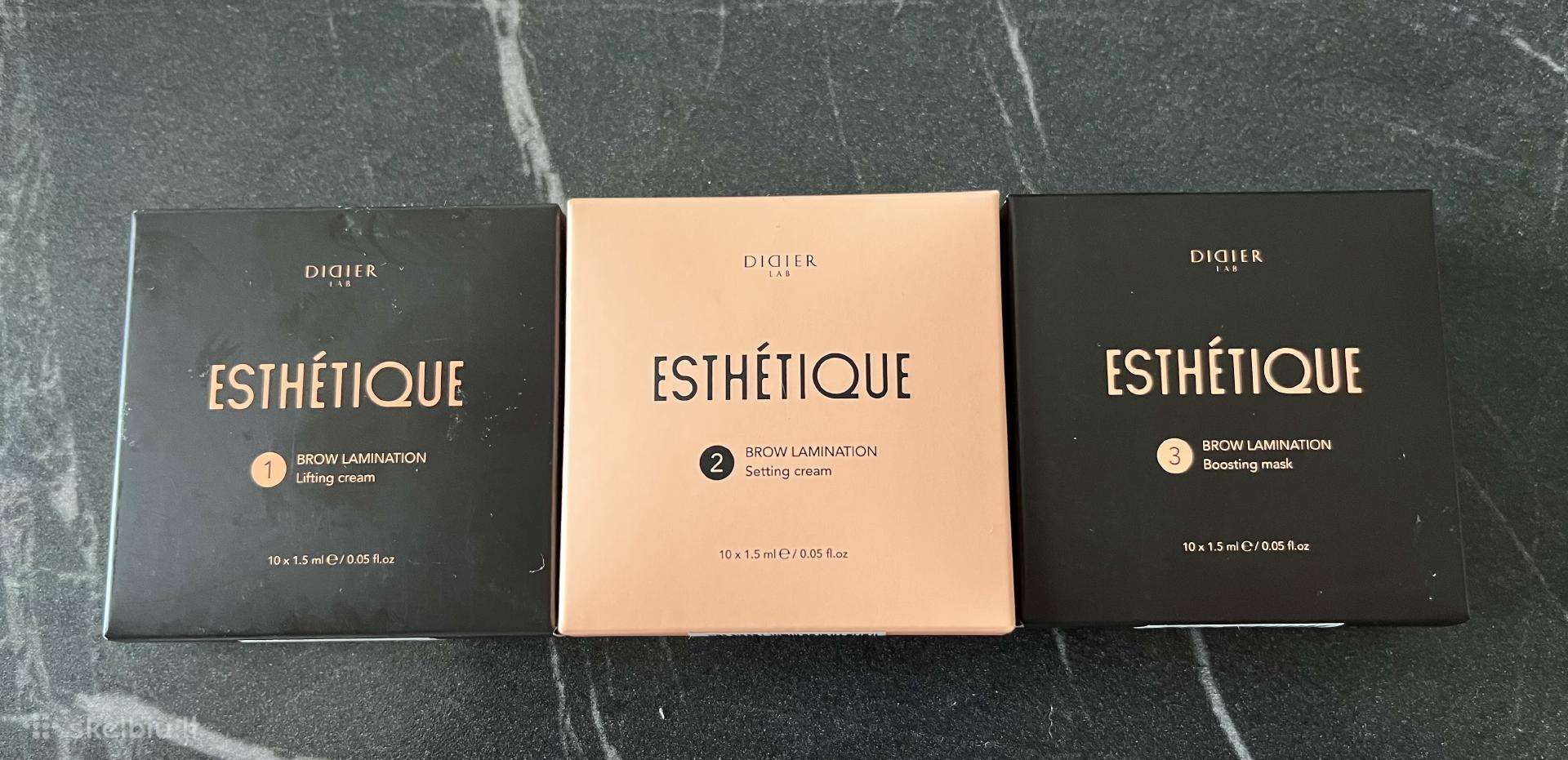 Didier Lab Esthtique antakių laminavimo rinkinys