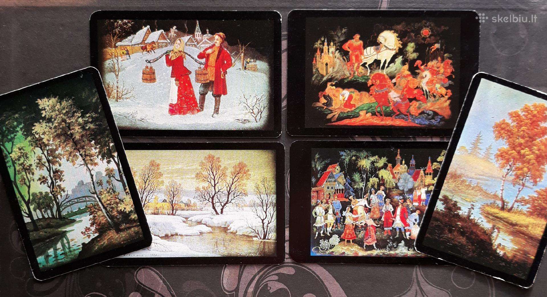 Kalendoriukas Aeroflot 1982 Rinkinys-6vnt