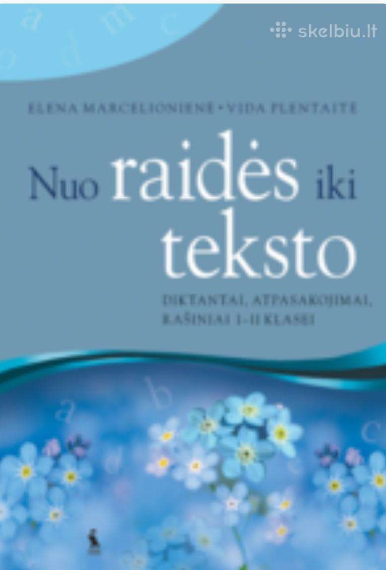 Nuo raidės iki teksto
