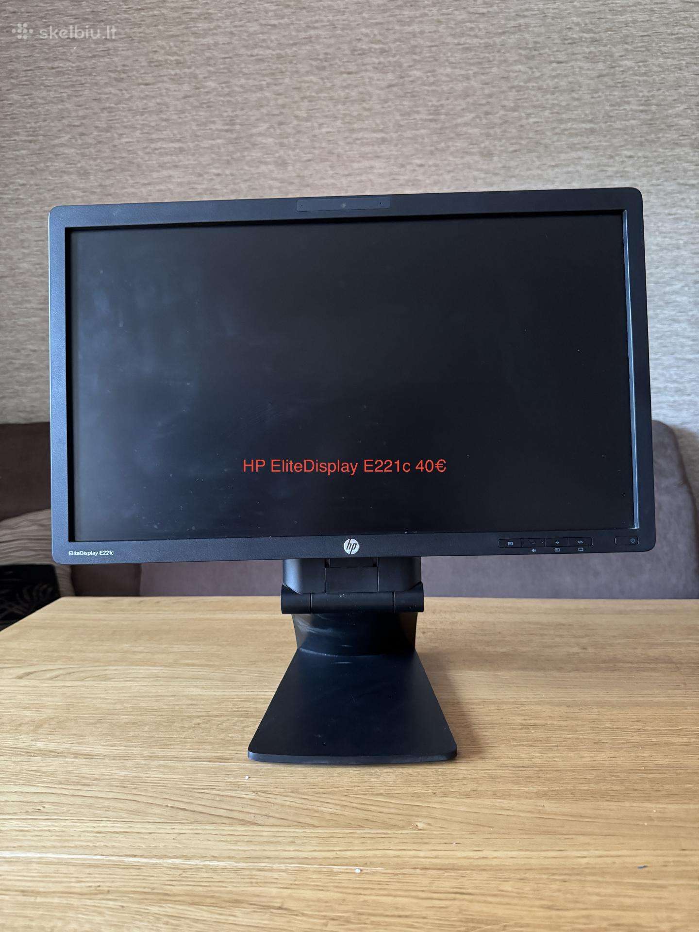 Hp Elitedisplay E221c 22" Full HD monitorius