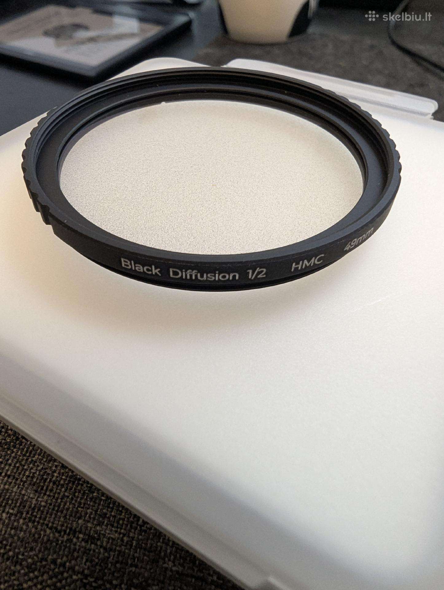 Difuzinis filtras 49mm K&f Black Diffusion 1/2