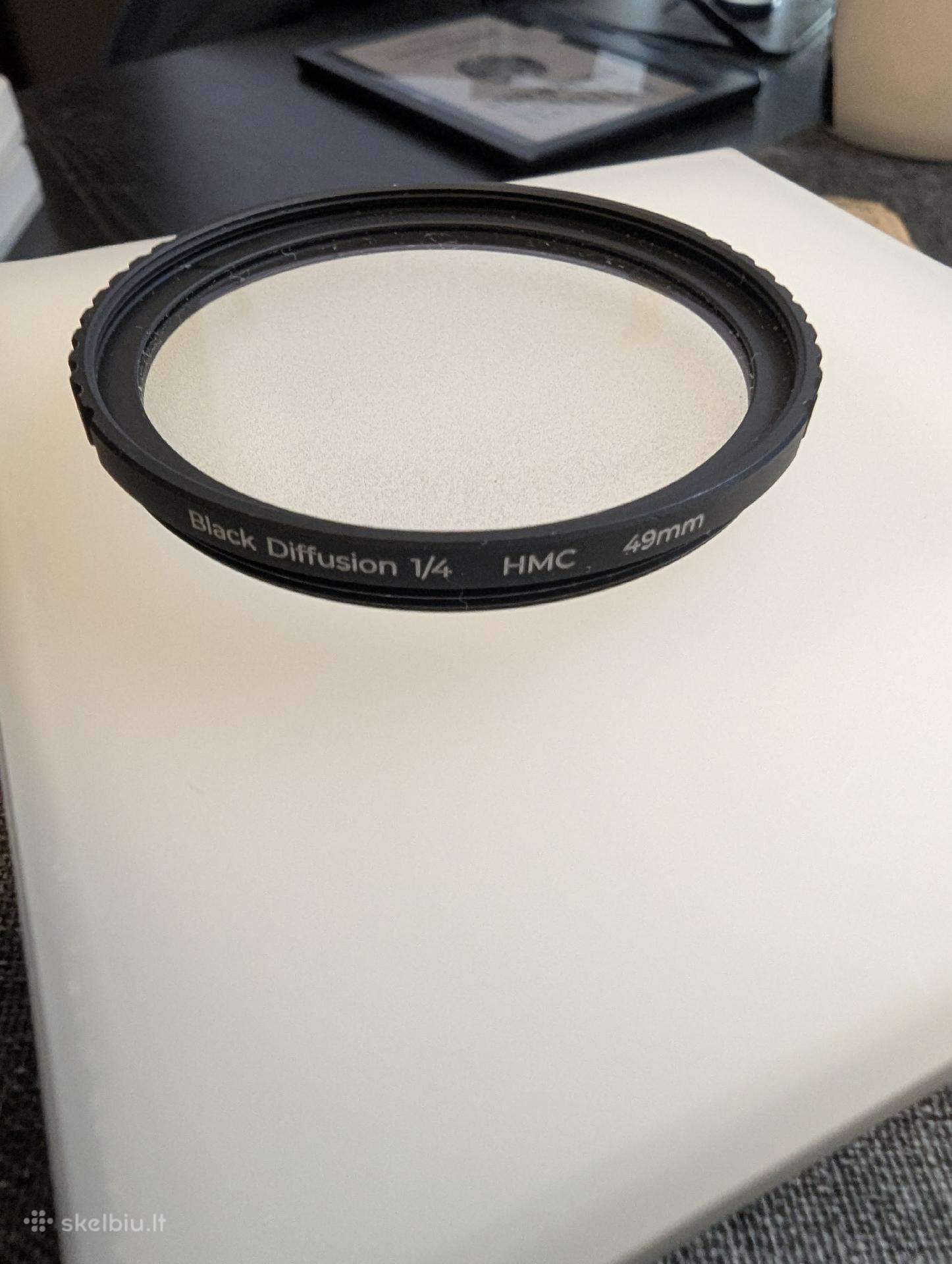Difuzinis filtras 49mm K&f Black Diffusion 1/4