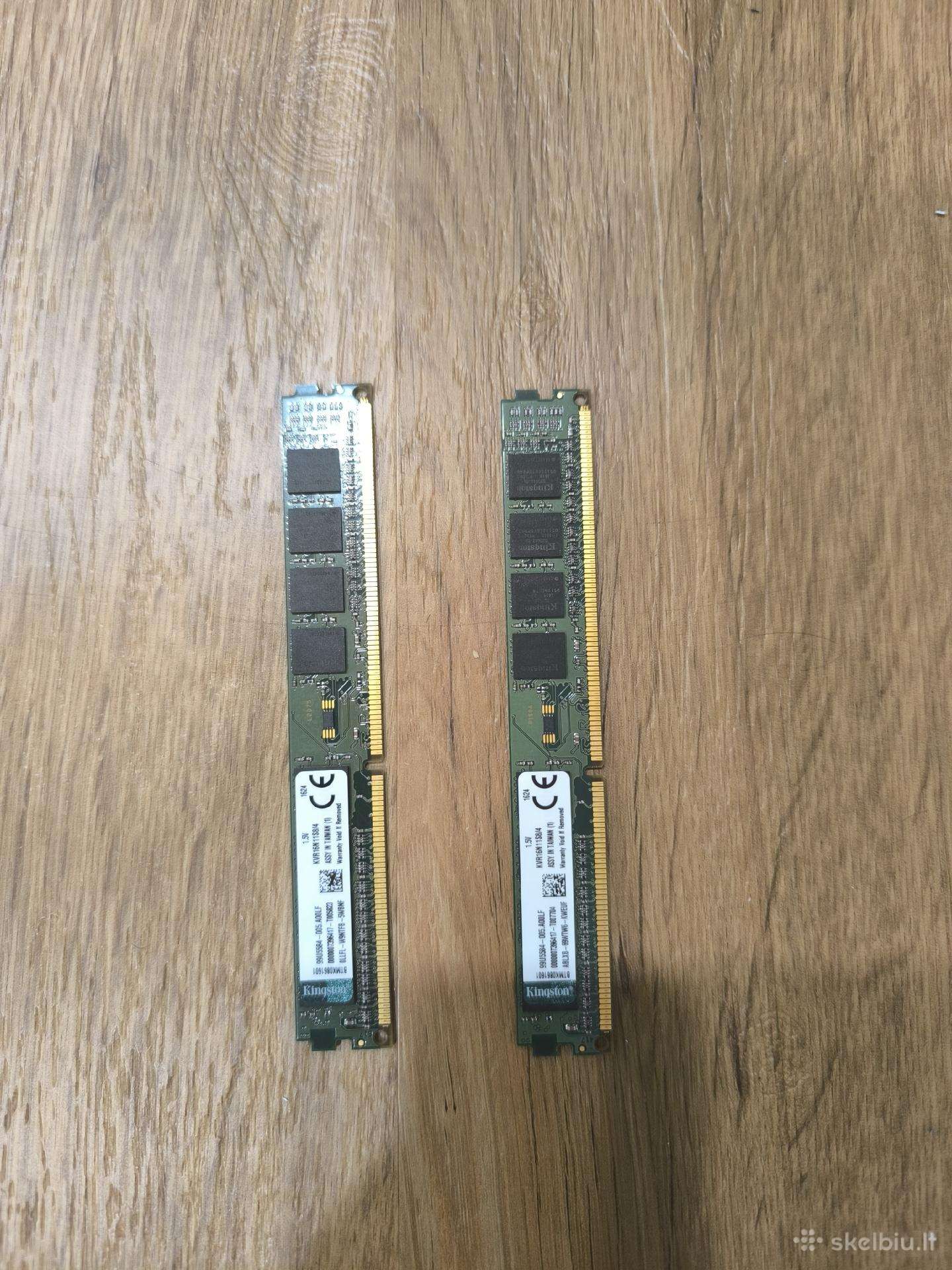 2x4gb ddr3 Kingston RAM 1600mhz
