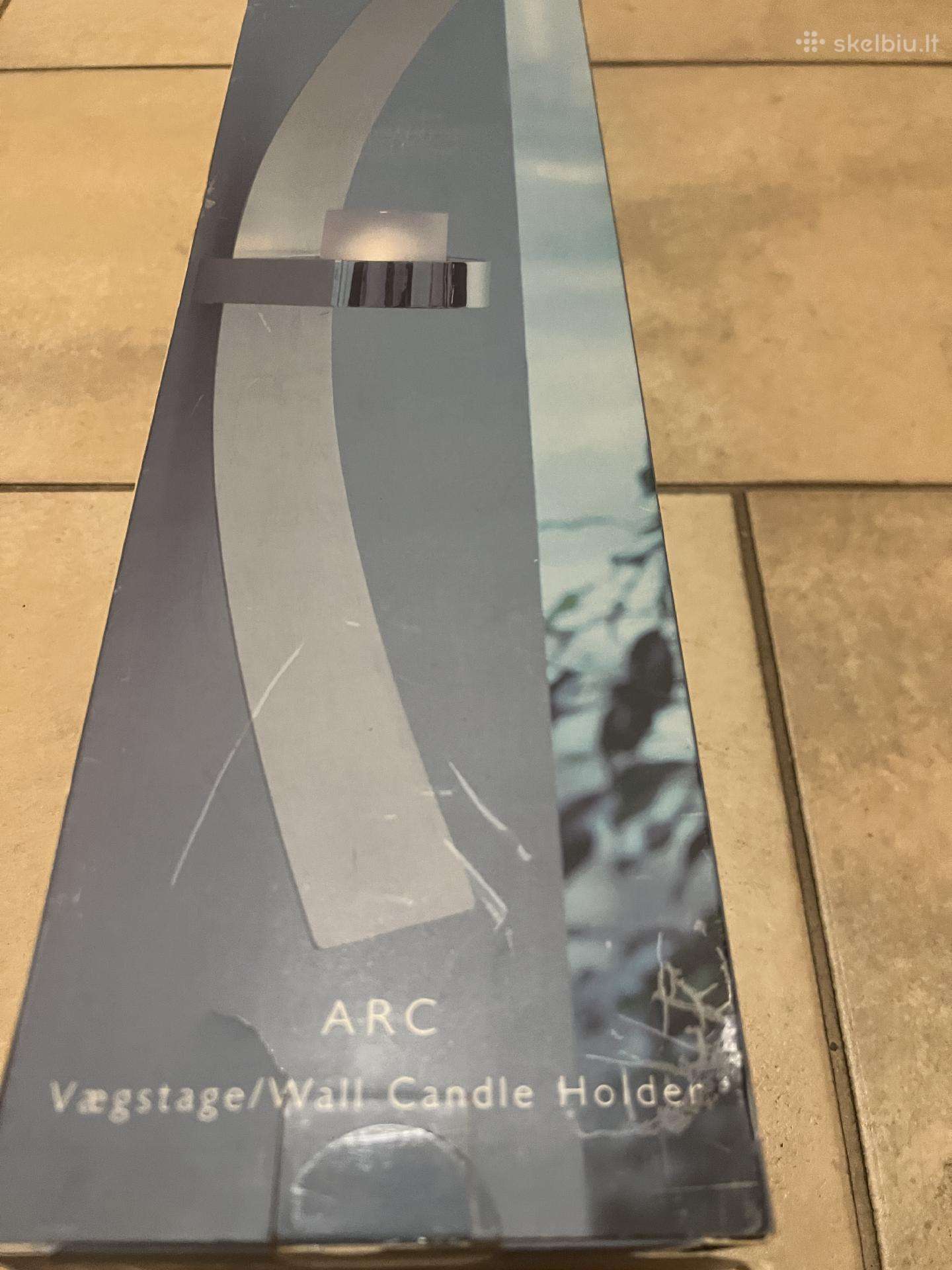 Hensel Arc sieninis žvakidės laikiklis, 2 vnt