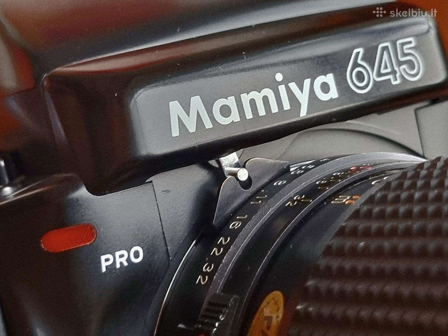 Mamiya 645 Pro Vidutinio formato Profesionalus
