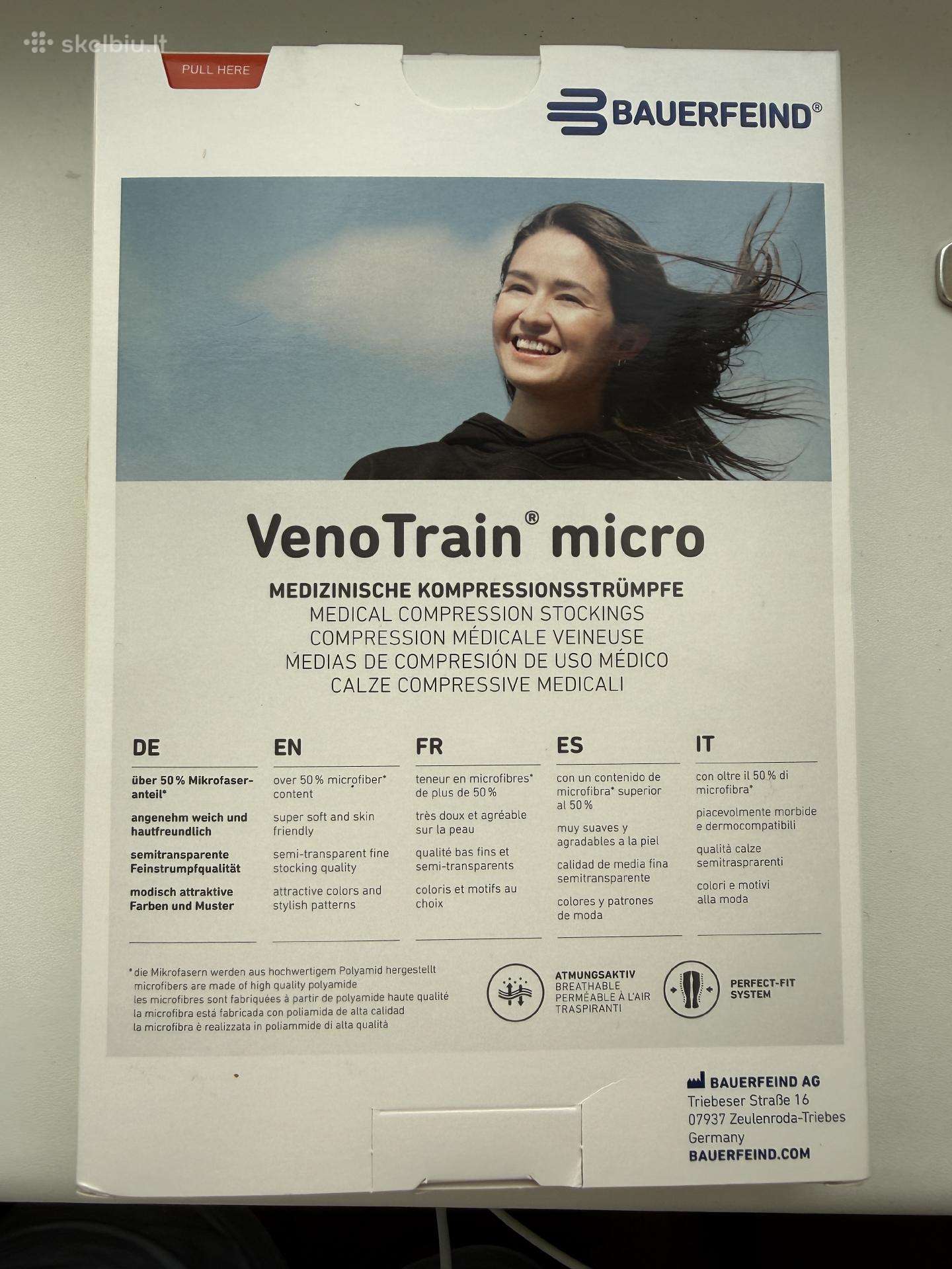 Bauerfeind Venotrain Micro kompresinės koijines