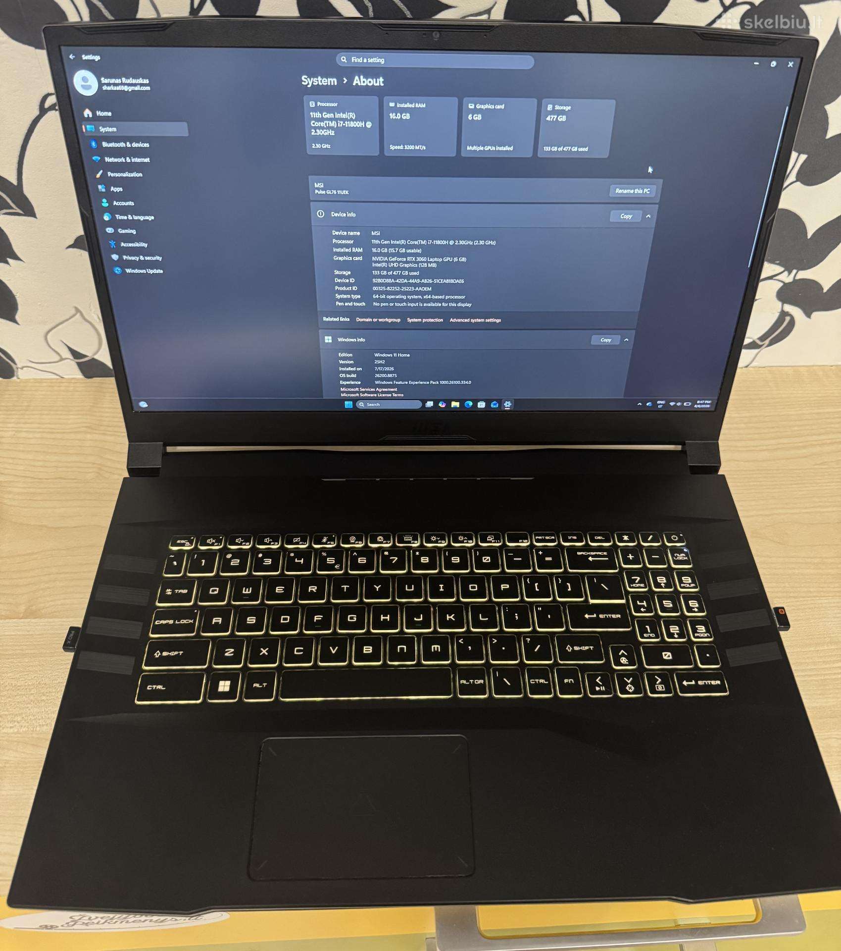 Msi Gl76 Pulse