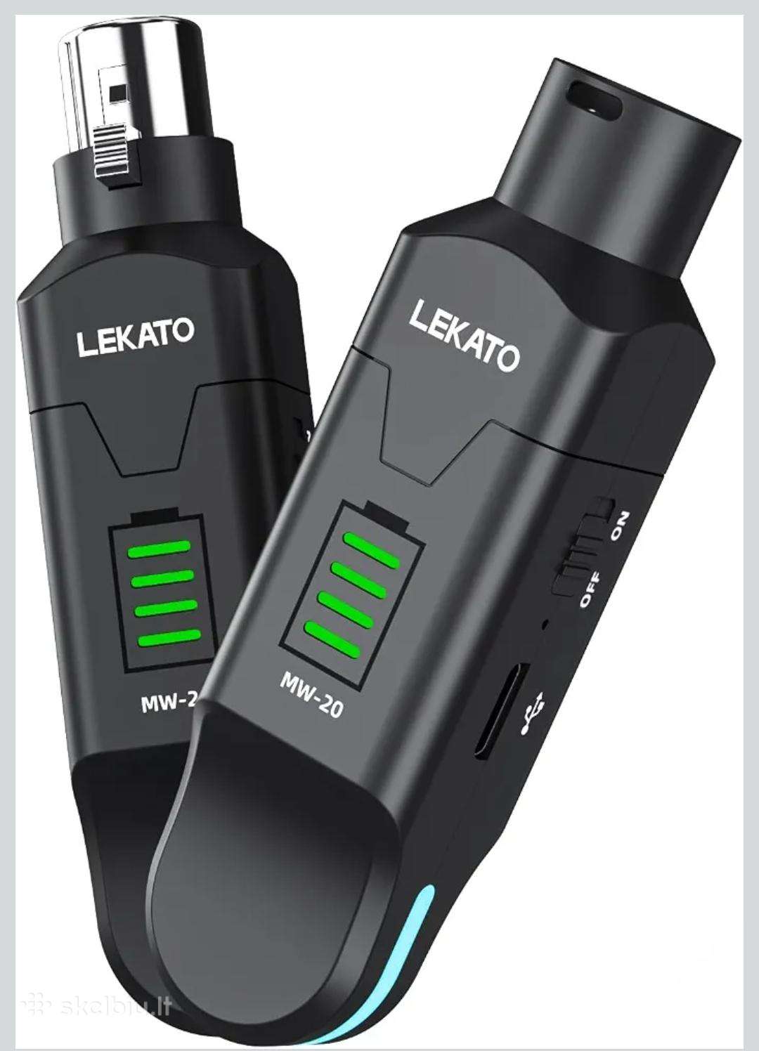 Lekato Mw-20 belaidžio mikrofono Xlr sistema