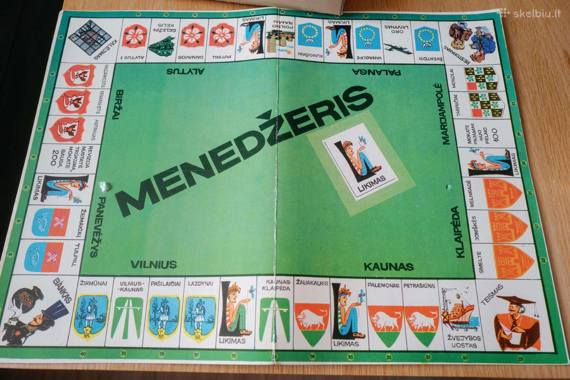 Stalo žaidimas Menedžeris