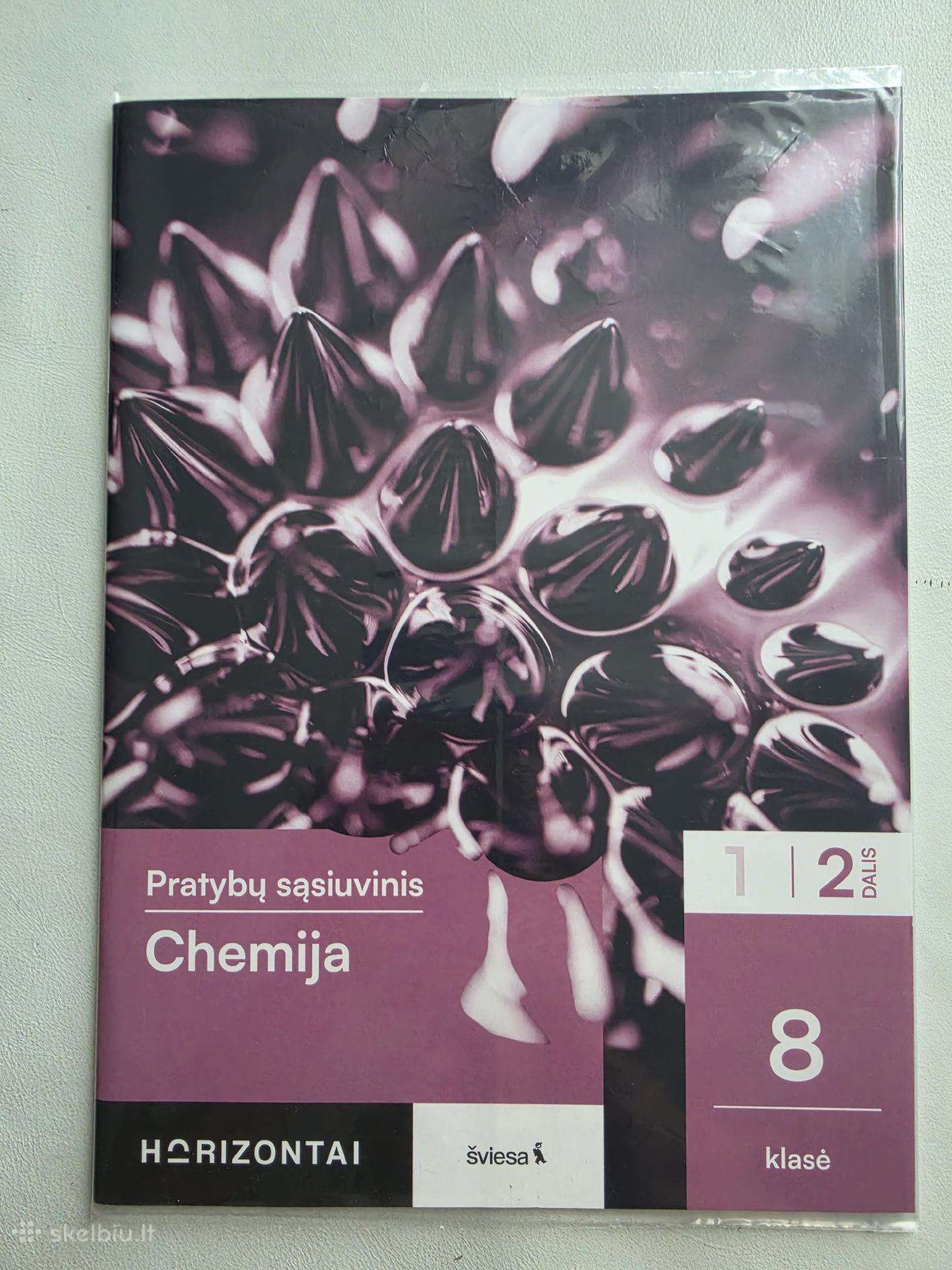 Chemija. Pratybų sąsiuvinis 8 klasei, 2 dalis