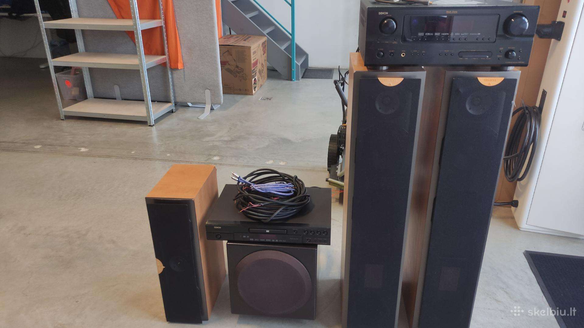 Denon Dvd-1930, Avr-2307 ,Triancle kolonelės