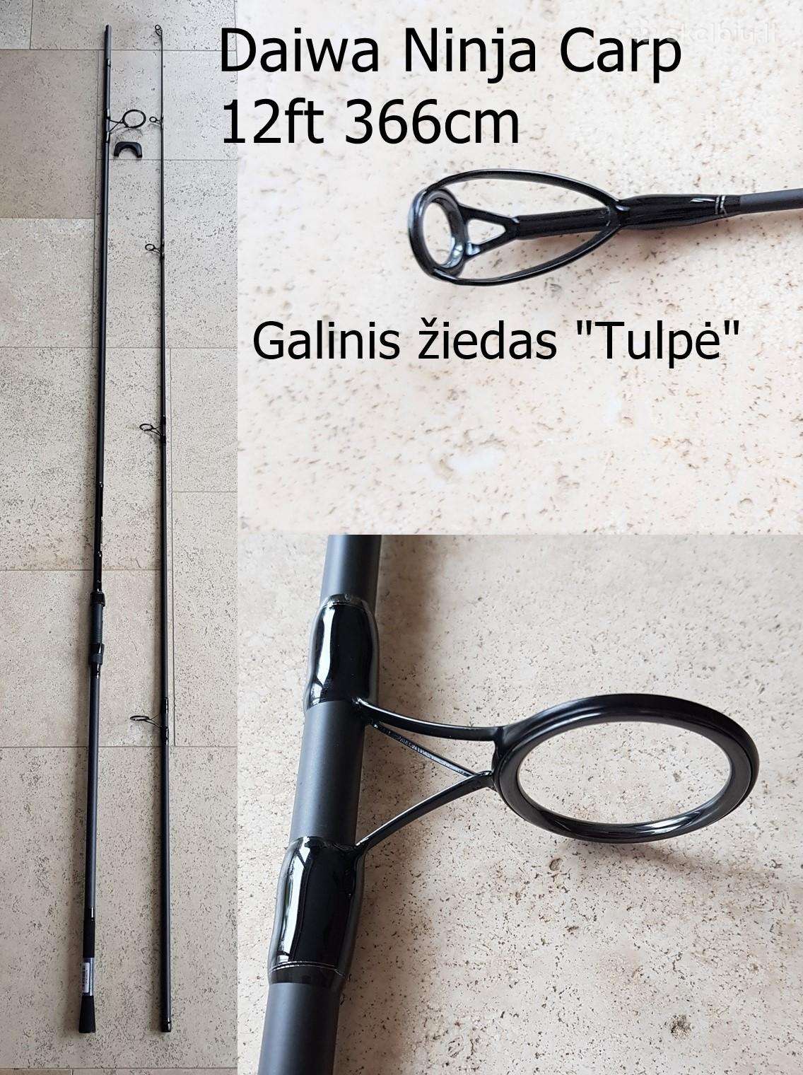 Daiwa Ninja Carp 366cm 12ft 3lbs karpinis kotas