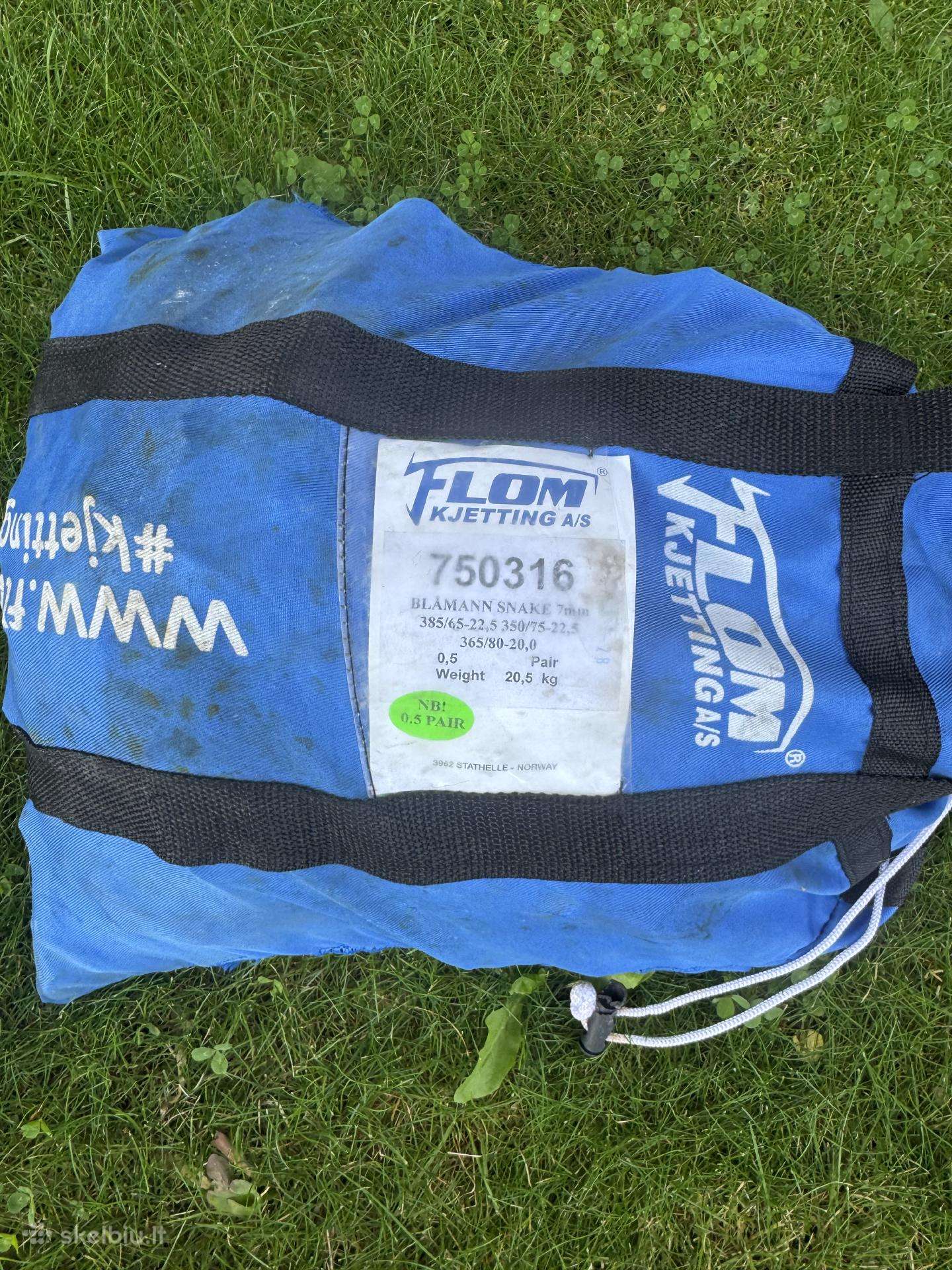 Sniego / Ledo grandines sunkiajam transportui