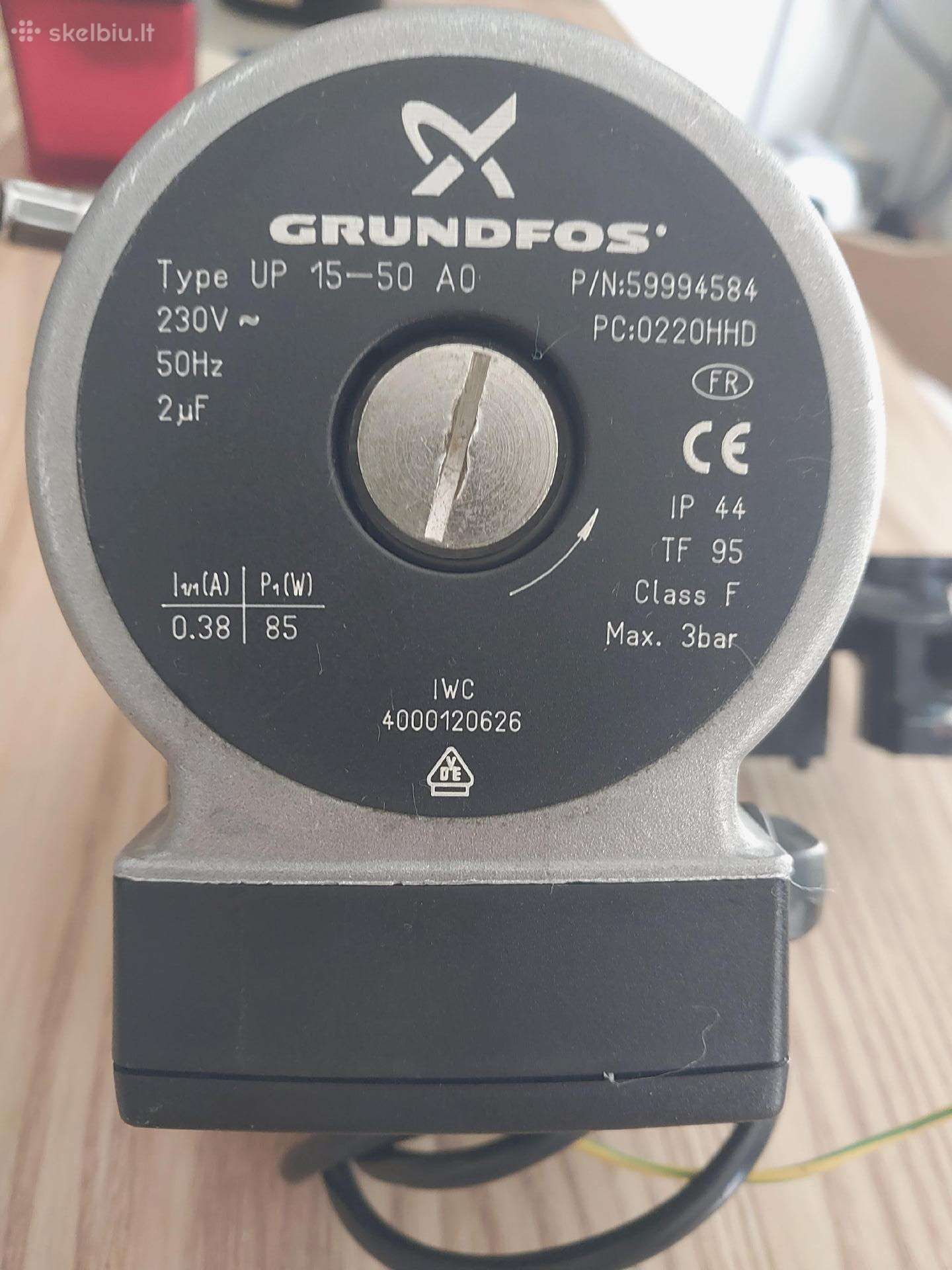 Grundfos siurblys Up 15-50 Ao