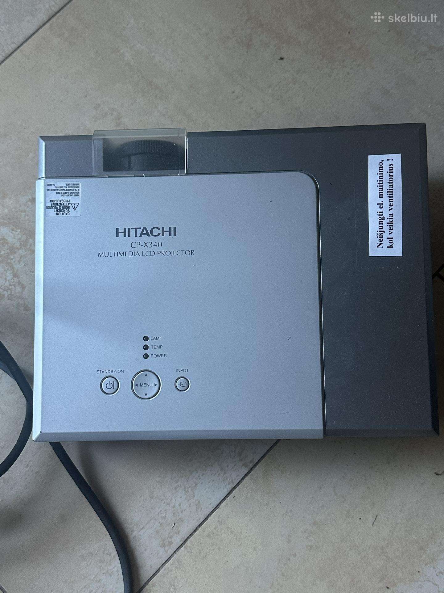 Hitachi multimedia projektorius Cp-x340