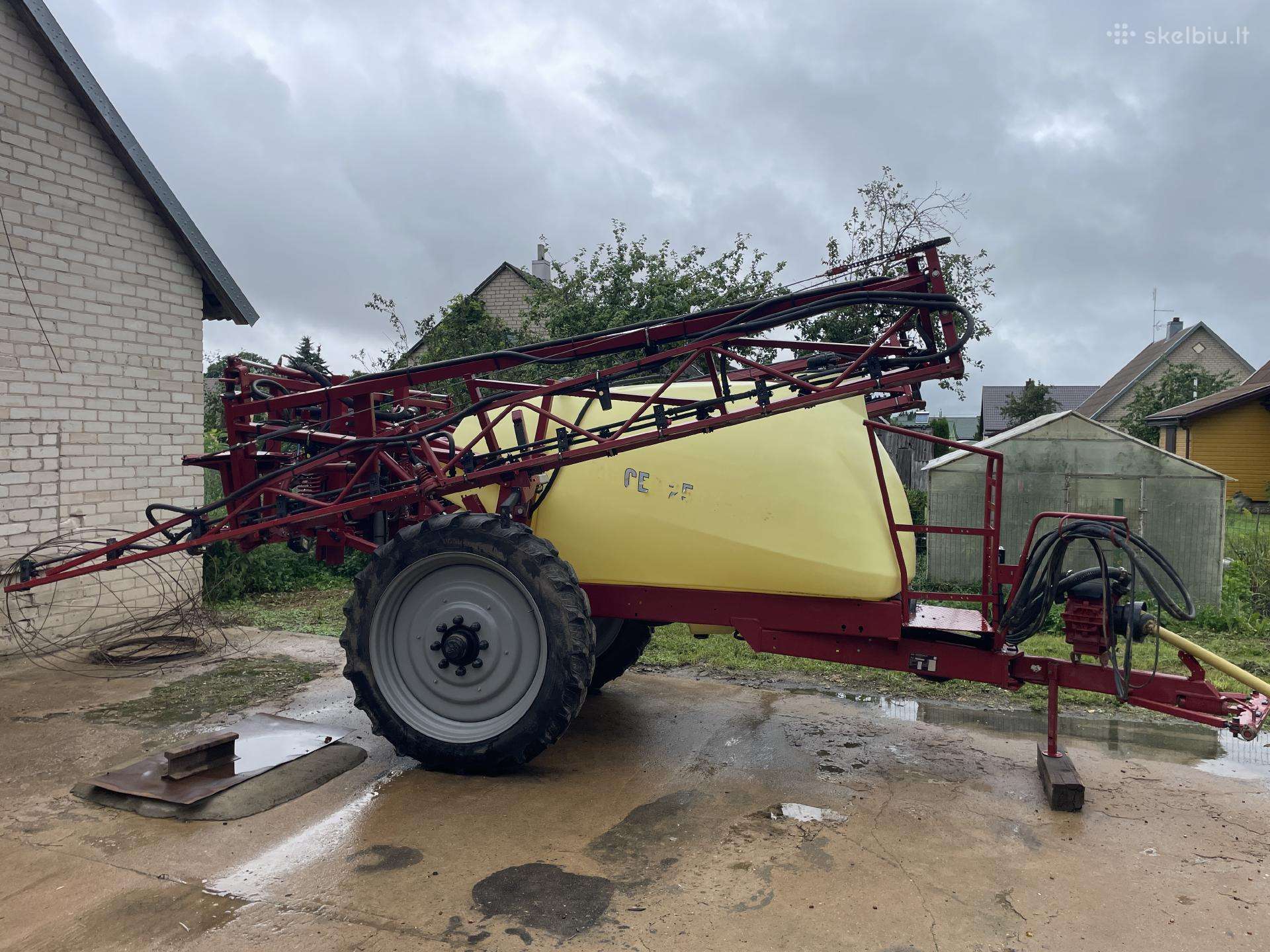 Hardi 2500, разбрызгиватели