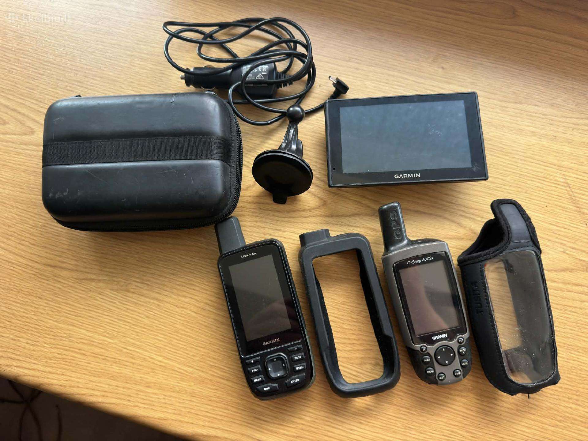 Parduodami Garmin navigatoriai: