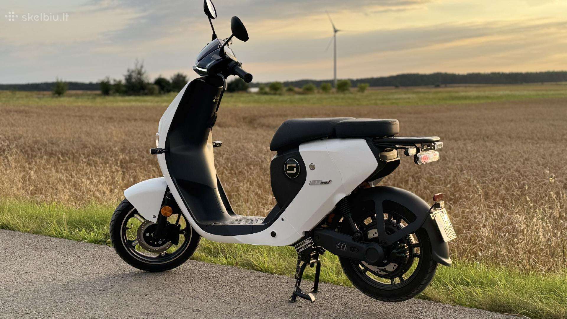 Super Soco elektrinis motoroleris
