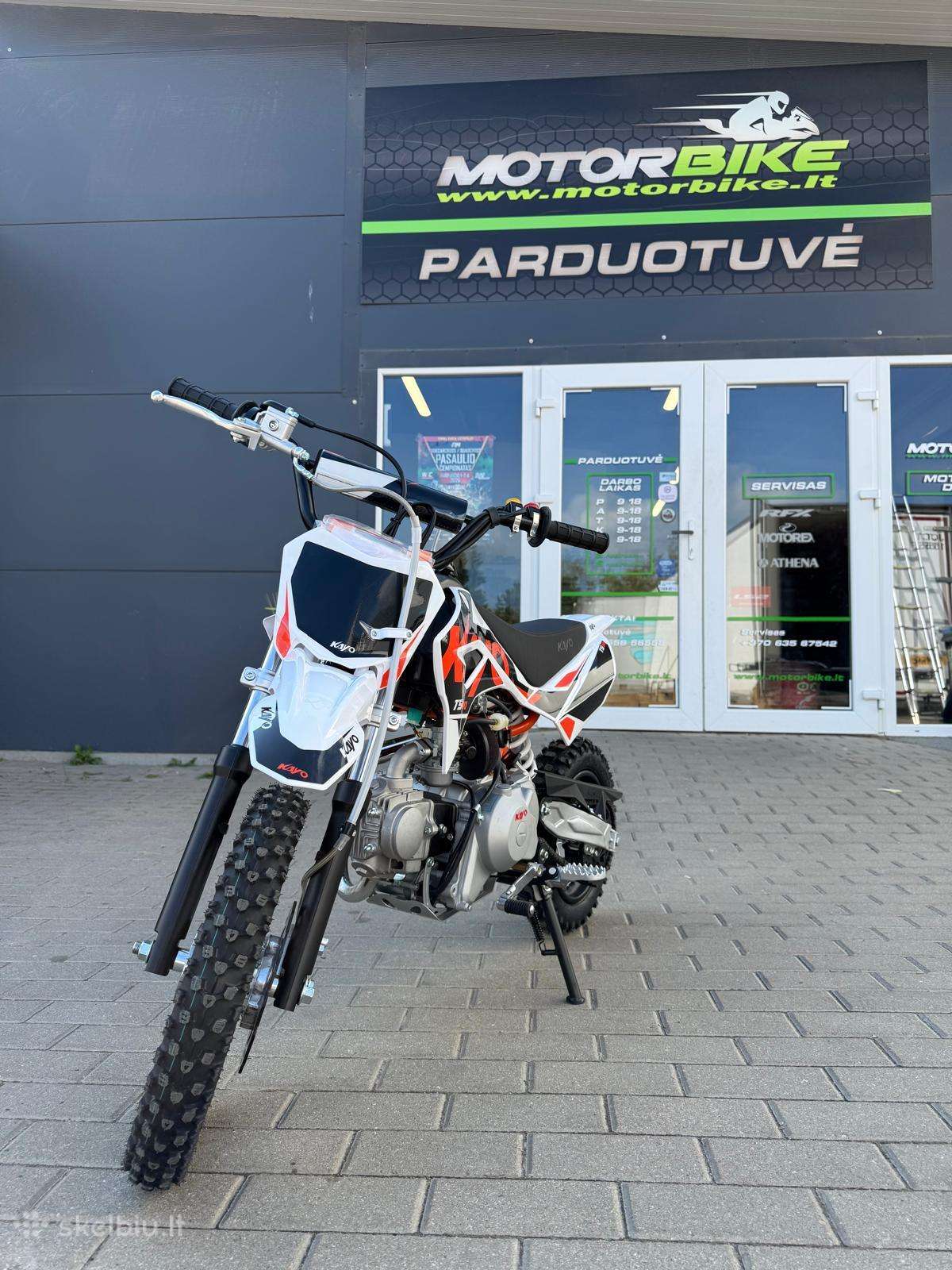 Kayo Ts90 90cc vaikiškas krosinis motociklas 12/10