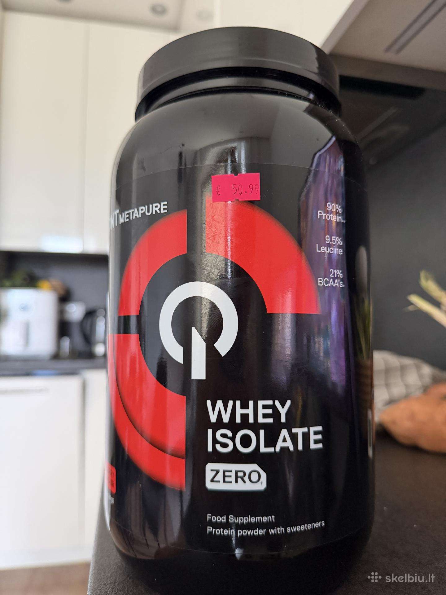 Qnt Metapure Whey Isolate Raspberry Flavor
