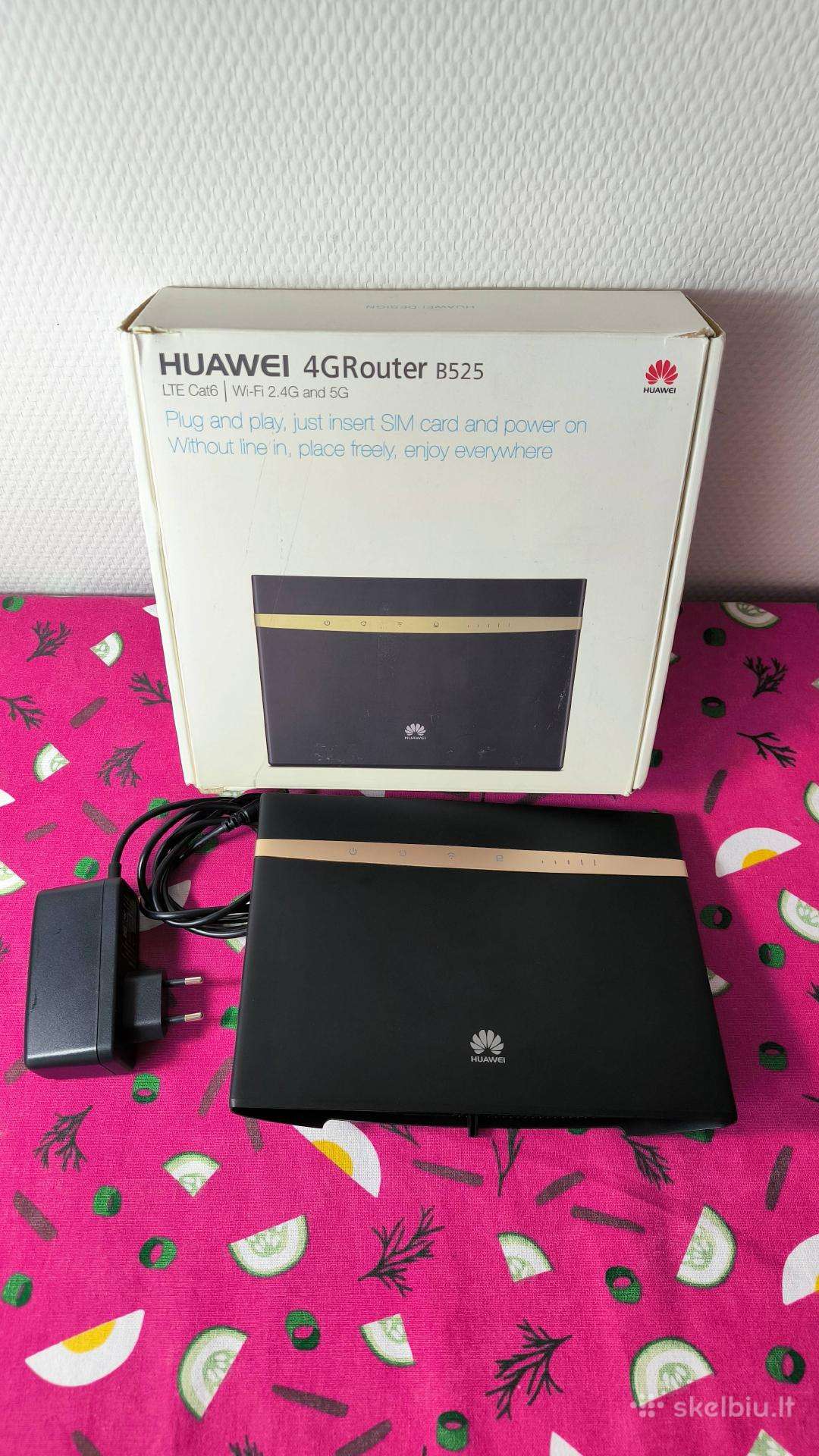Huawei B525 4G Lte Cat6 maršrutizatorius