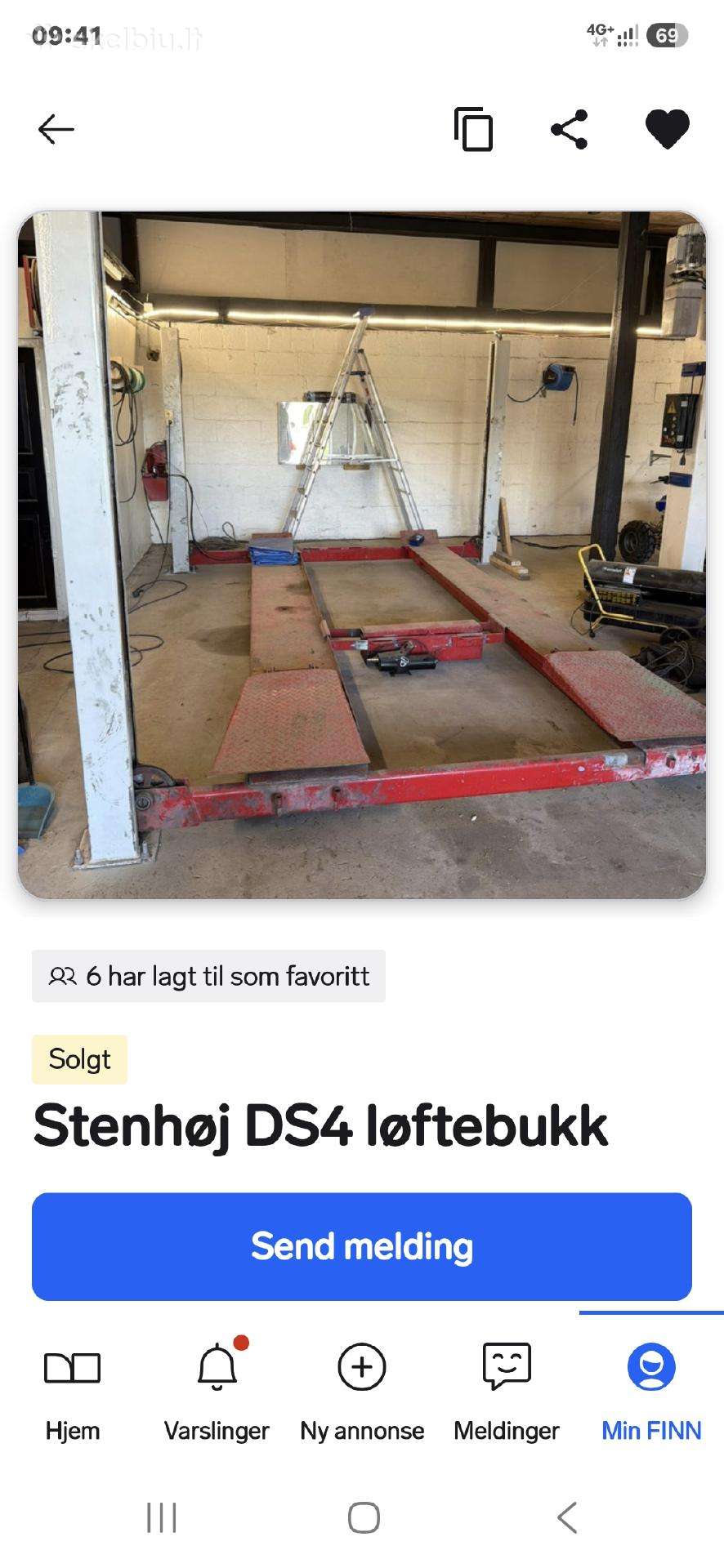 Keturių kolonų keltuvas Stenhoj