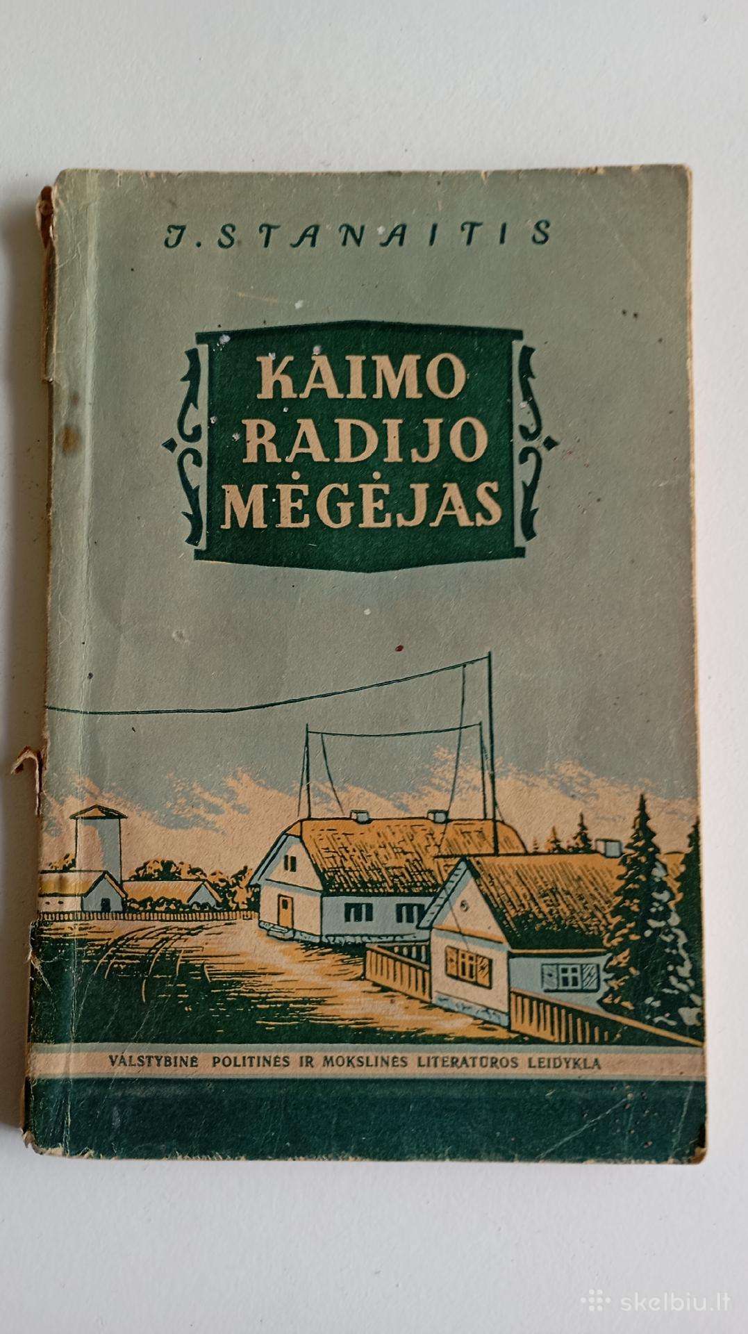 Kaimo radijo megejas 1955 m.