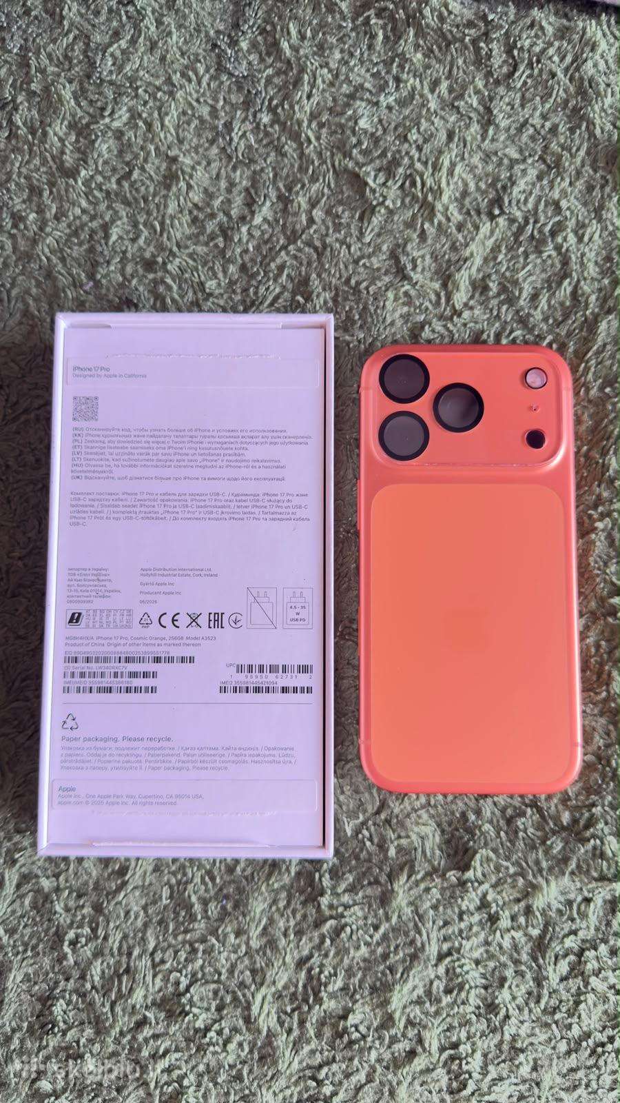 Parduodu iPhone 17 Pro 256 GB