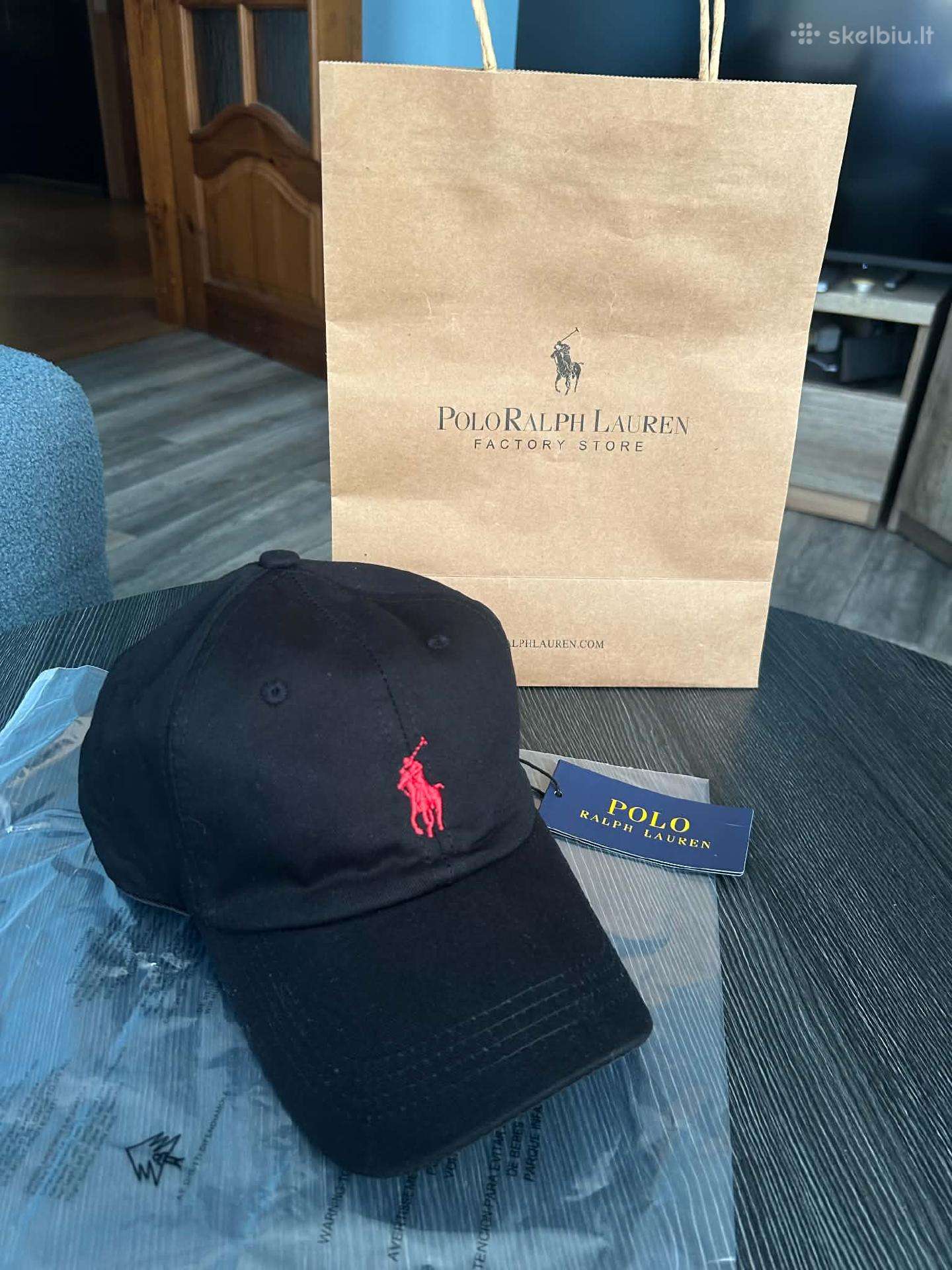 Ralph lauren juoda kepure nuo saules